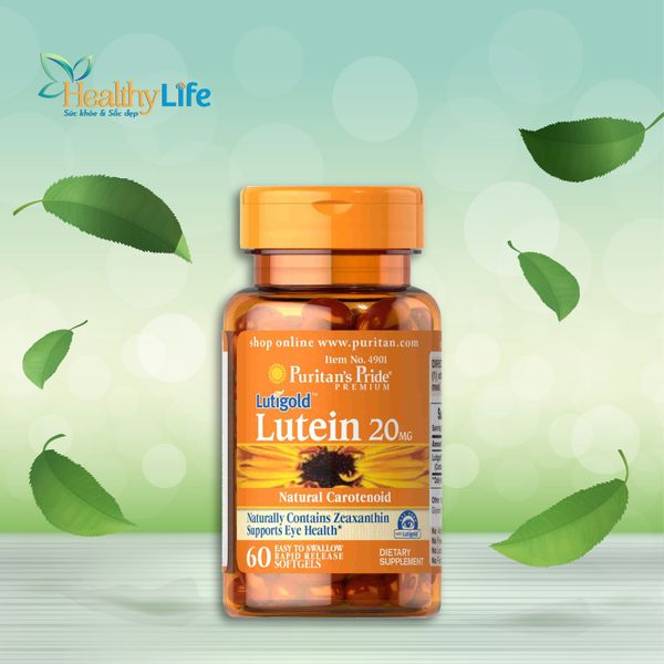  Viên uống bổ mắt Lutein Puritan's pride Mỹ 