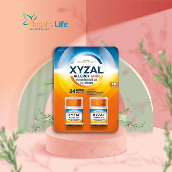  Viên uống chống dị ứng XYZAL Allergy 24hr 110 viên 