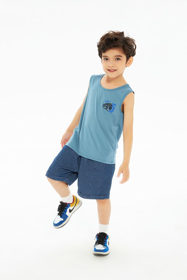 Áo tanktop bé trai BTT311R