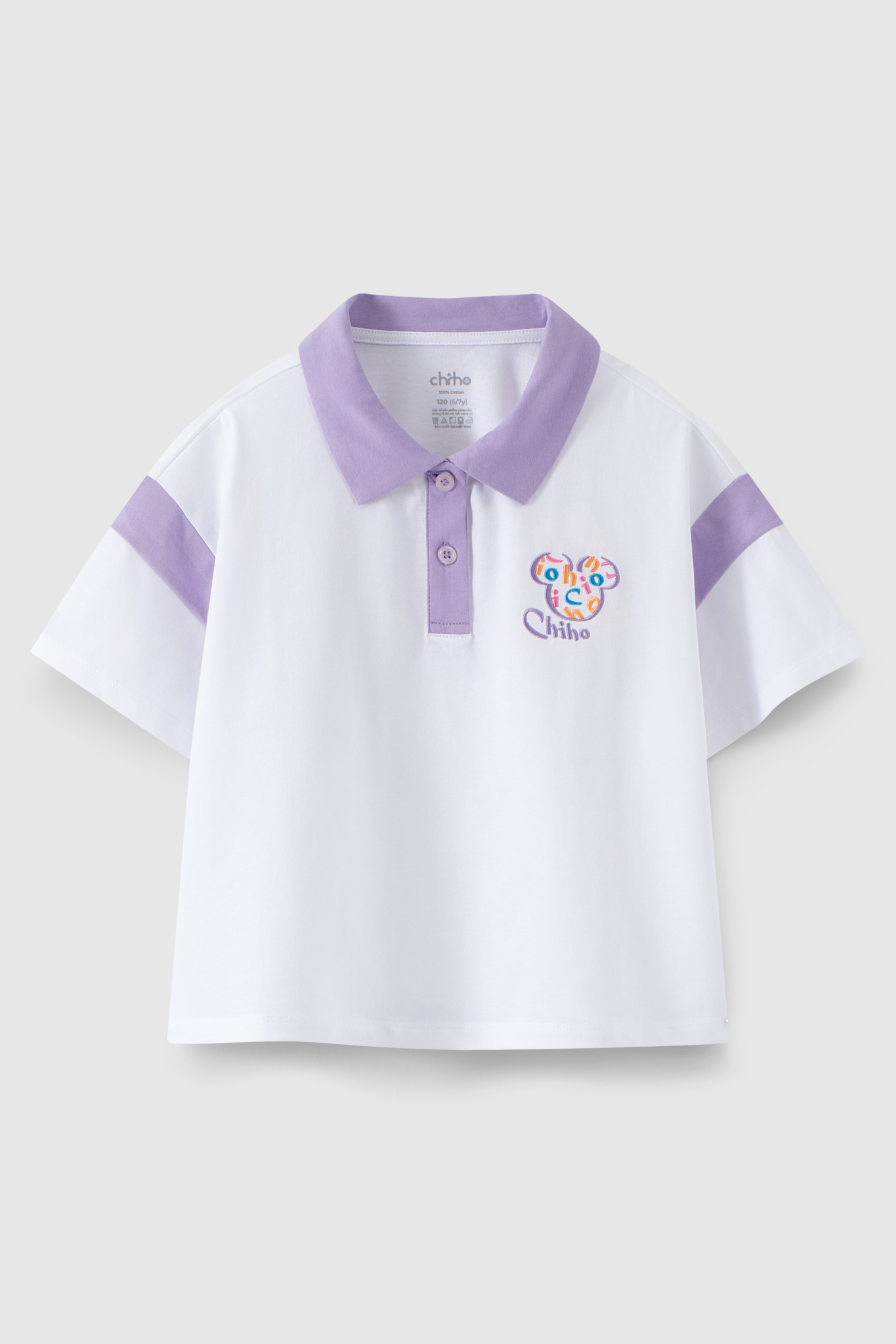 Áo polo bé gái CHIHO GPS403R
