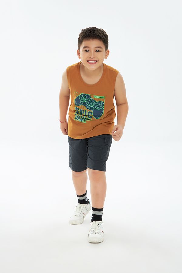 Áo tanktop bé trai BTT305R
