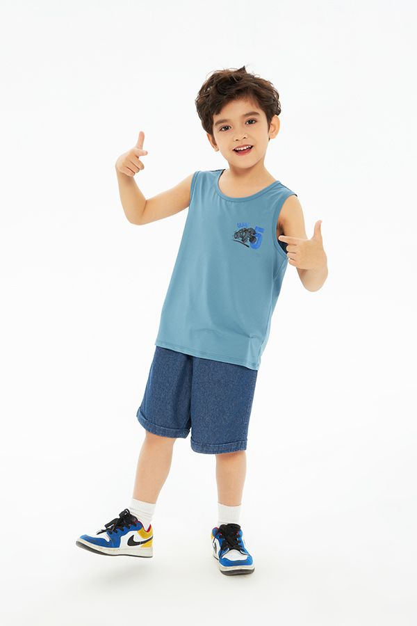 Áo tanktop bé trai BTT311R