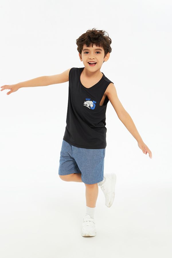 Áo tanktop bé trai BTT311R