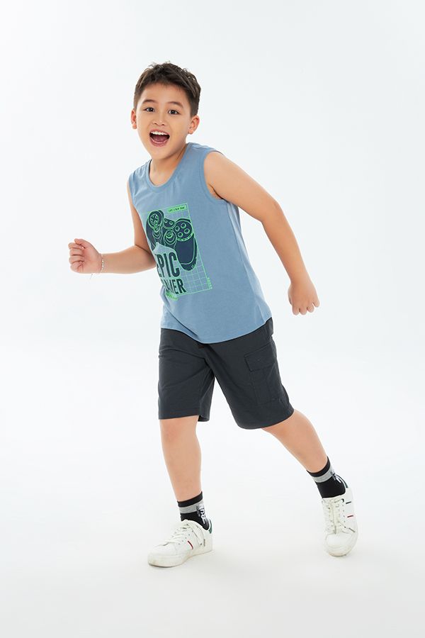 Áo tanktop bé trai BTT305R