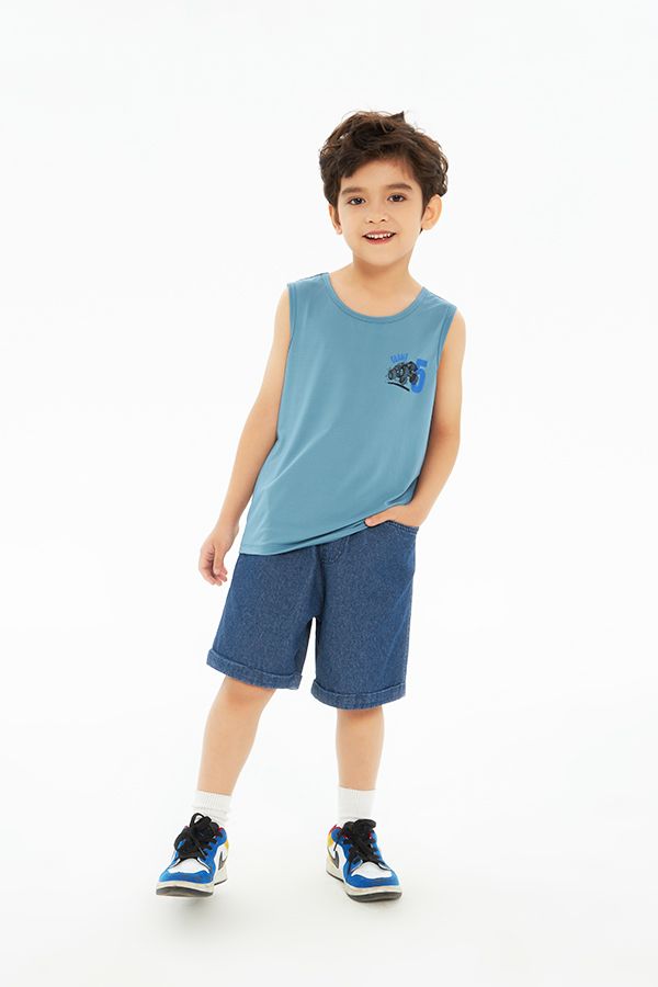 Áo tanktop bé trai BTT311R