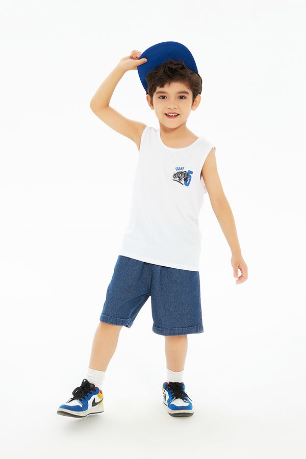 Áo tanktop bé trai BTT311R