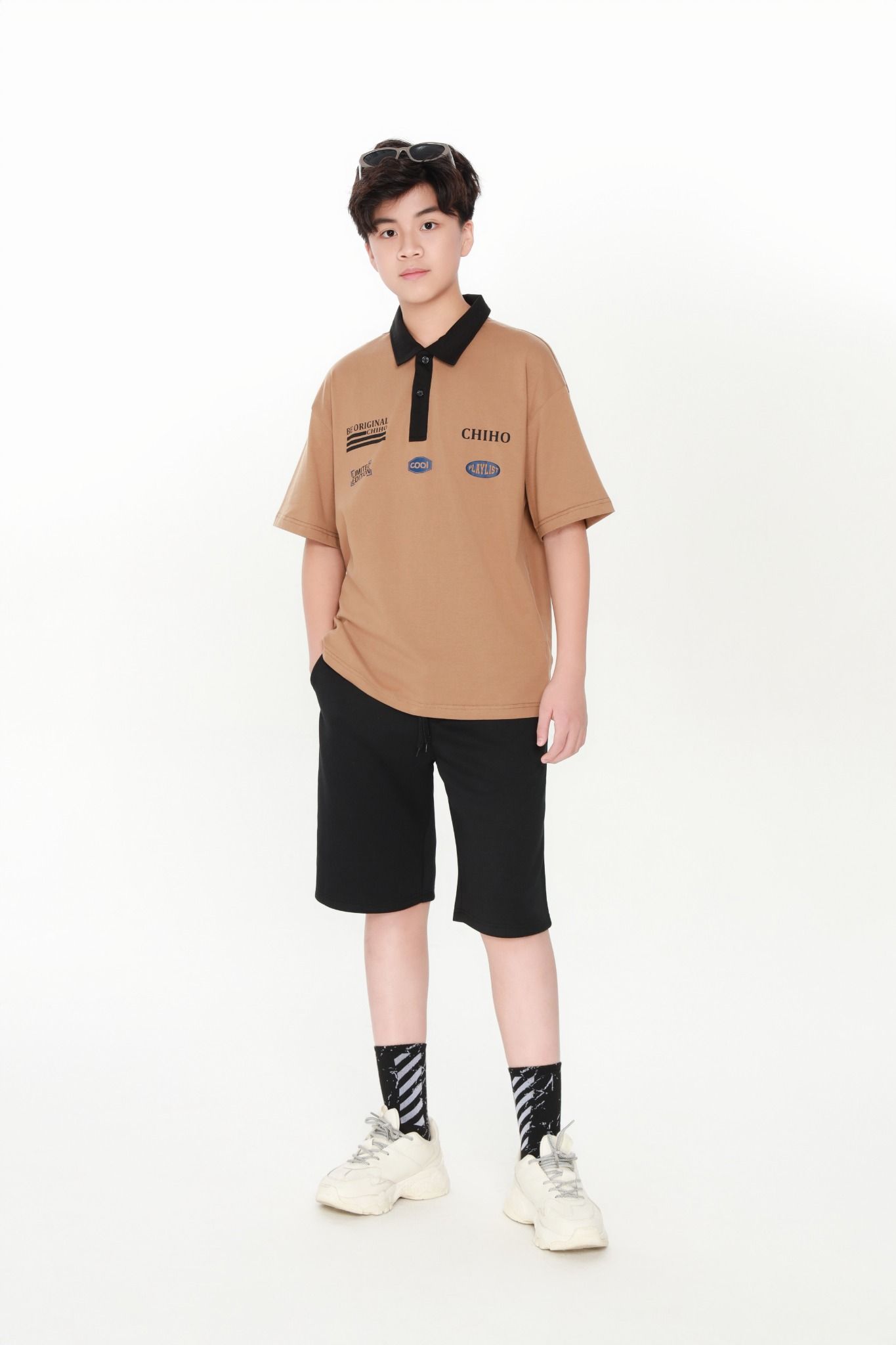 Áo Polo teen boy TPS403R