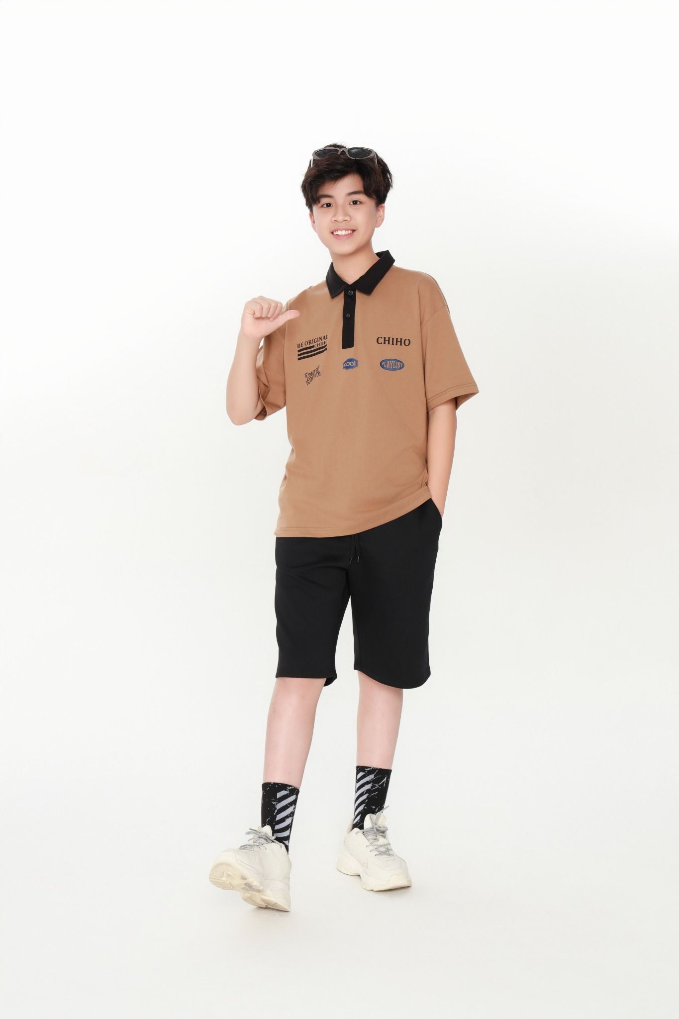 Áo Polo teen boy TPS403R