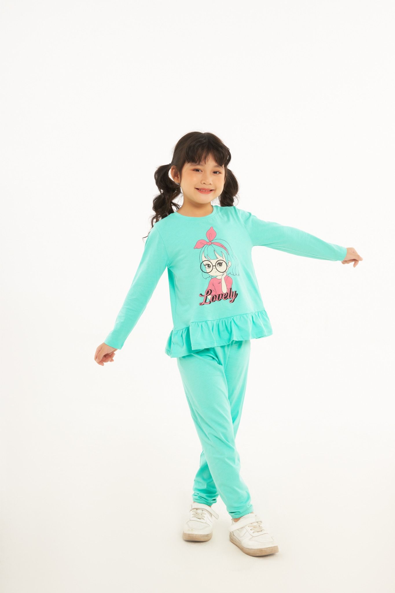 Bộ mặc nhà bé gái GLH101R