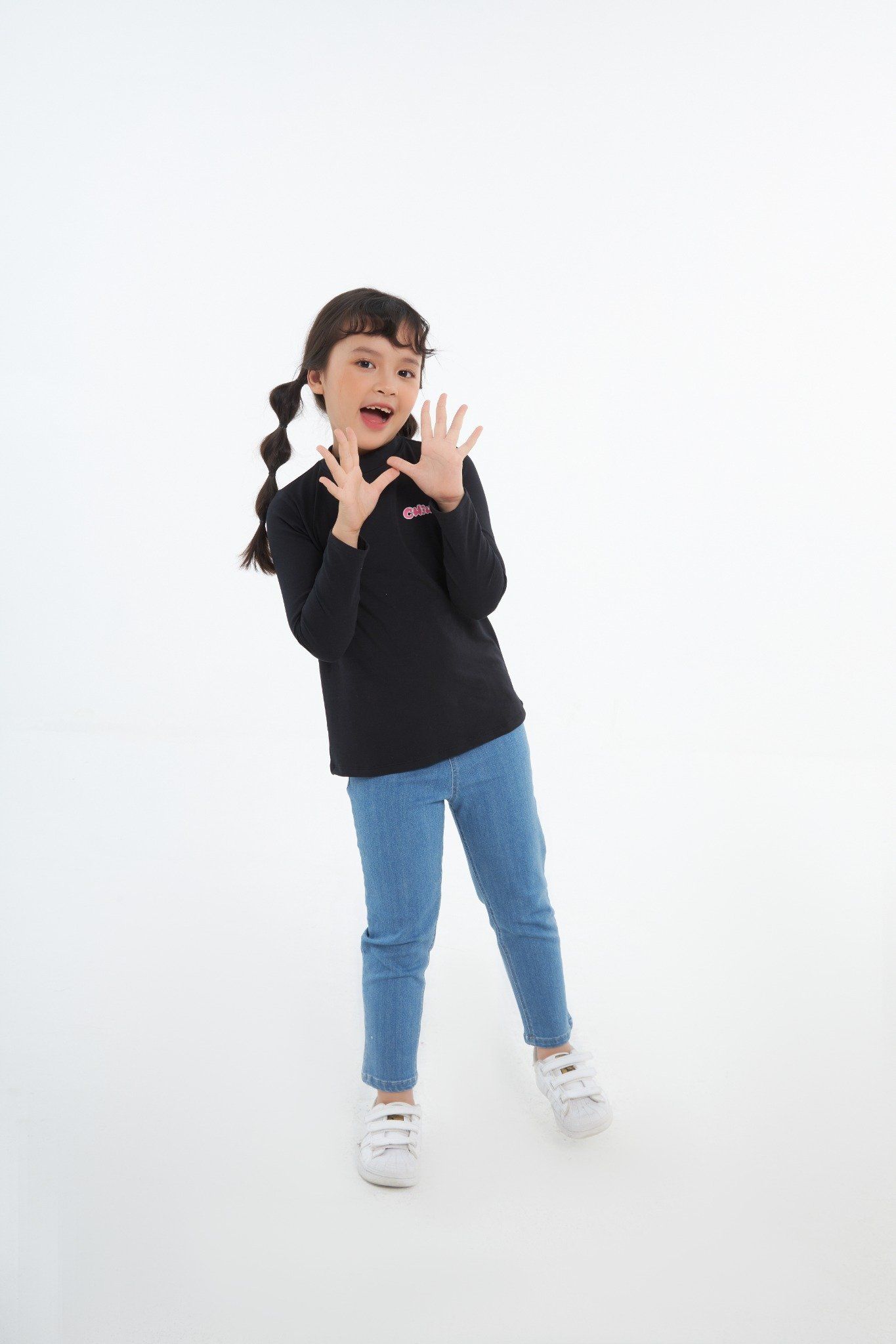 Áo thun bé gái dài tay GTL227S