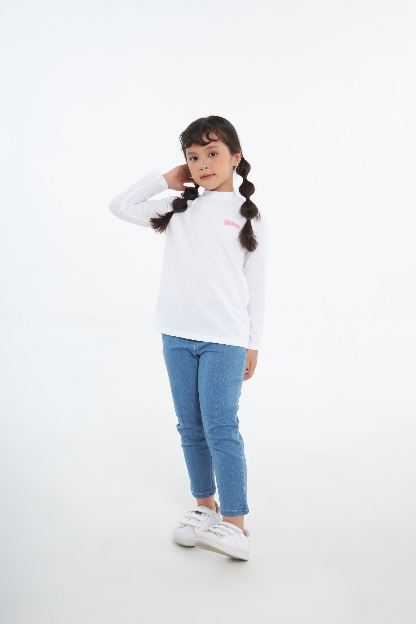 Áo thun bé gái dài tay GTL227S