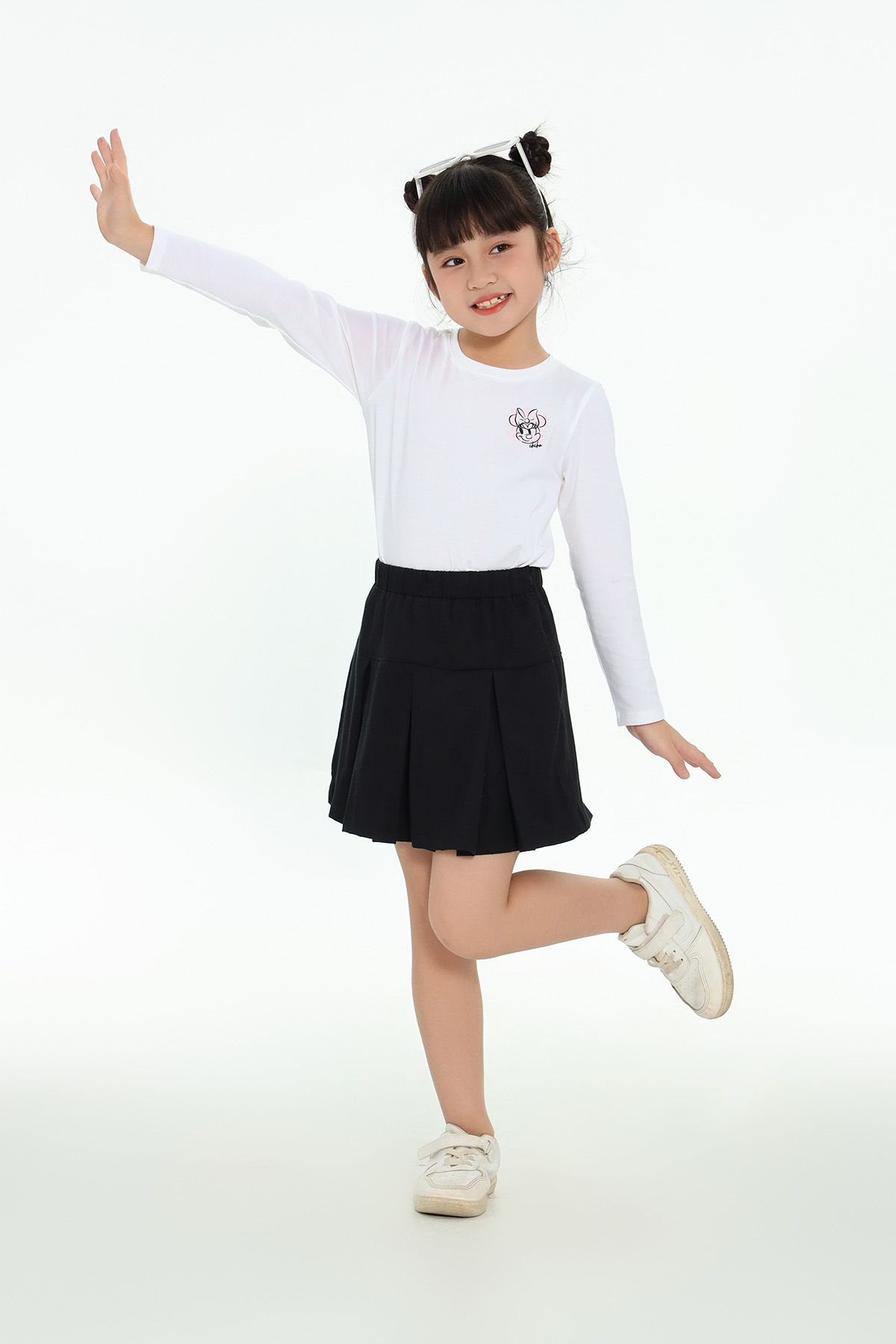 Áo T-shirt bé gái dài tay GTL307S