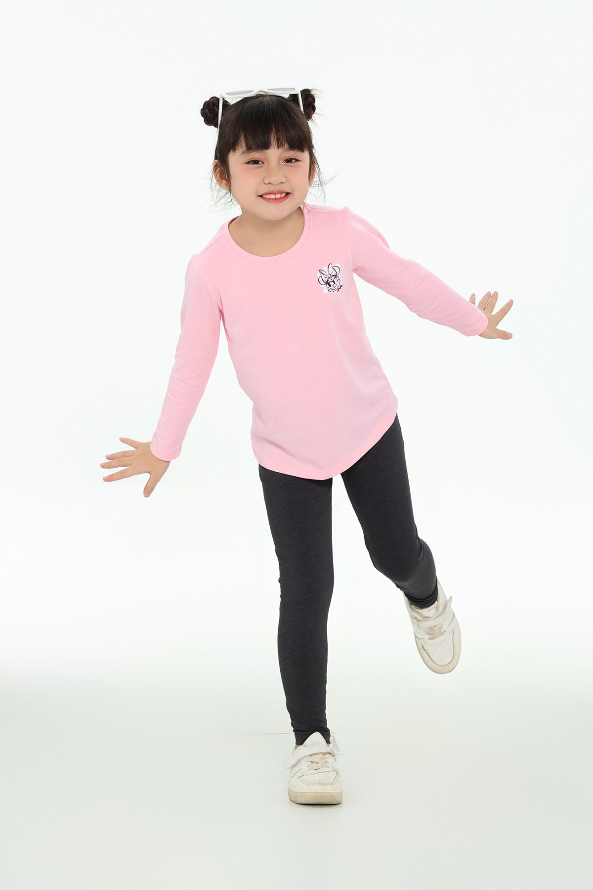 Áo T-shirt bé gái dài tay GTL307S