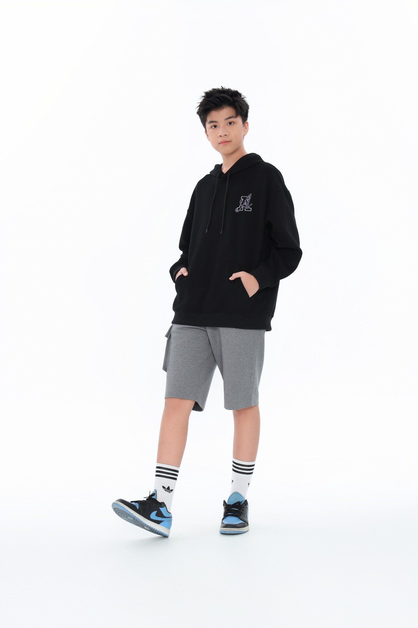 Áo Hoodie teen boy Chiho TDH405R