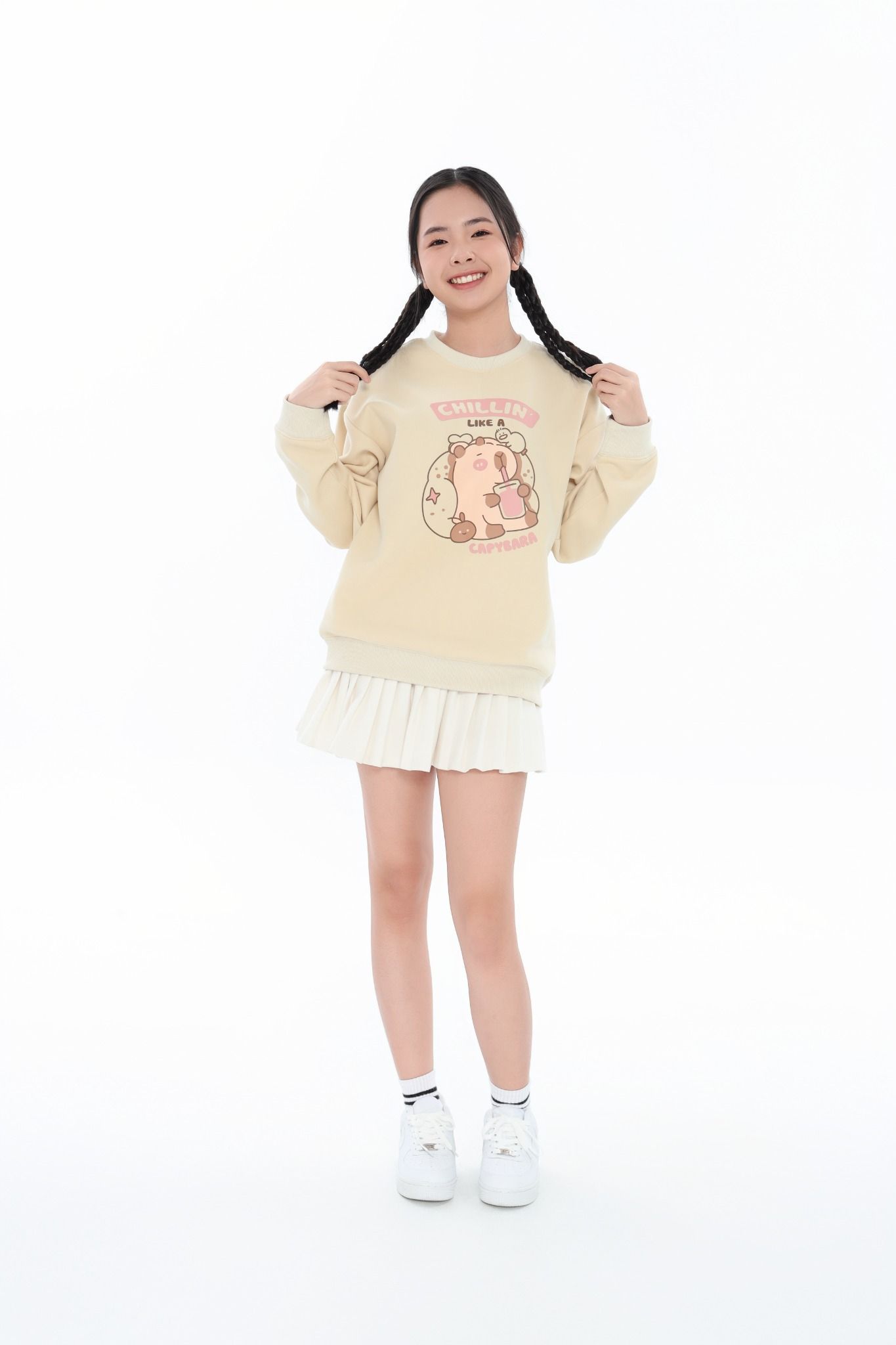 Áo nỉ teen girl CHIHO TSW401R