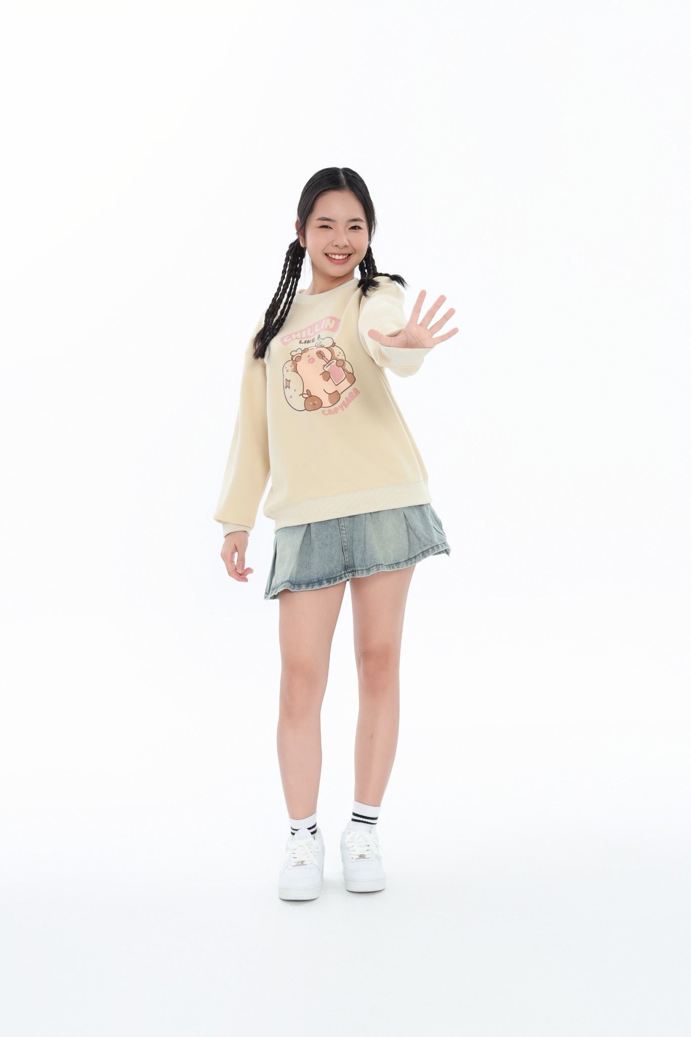 Áo nỉ teen girl CHIHO TSW401R
