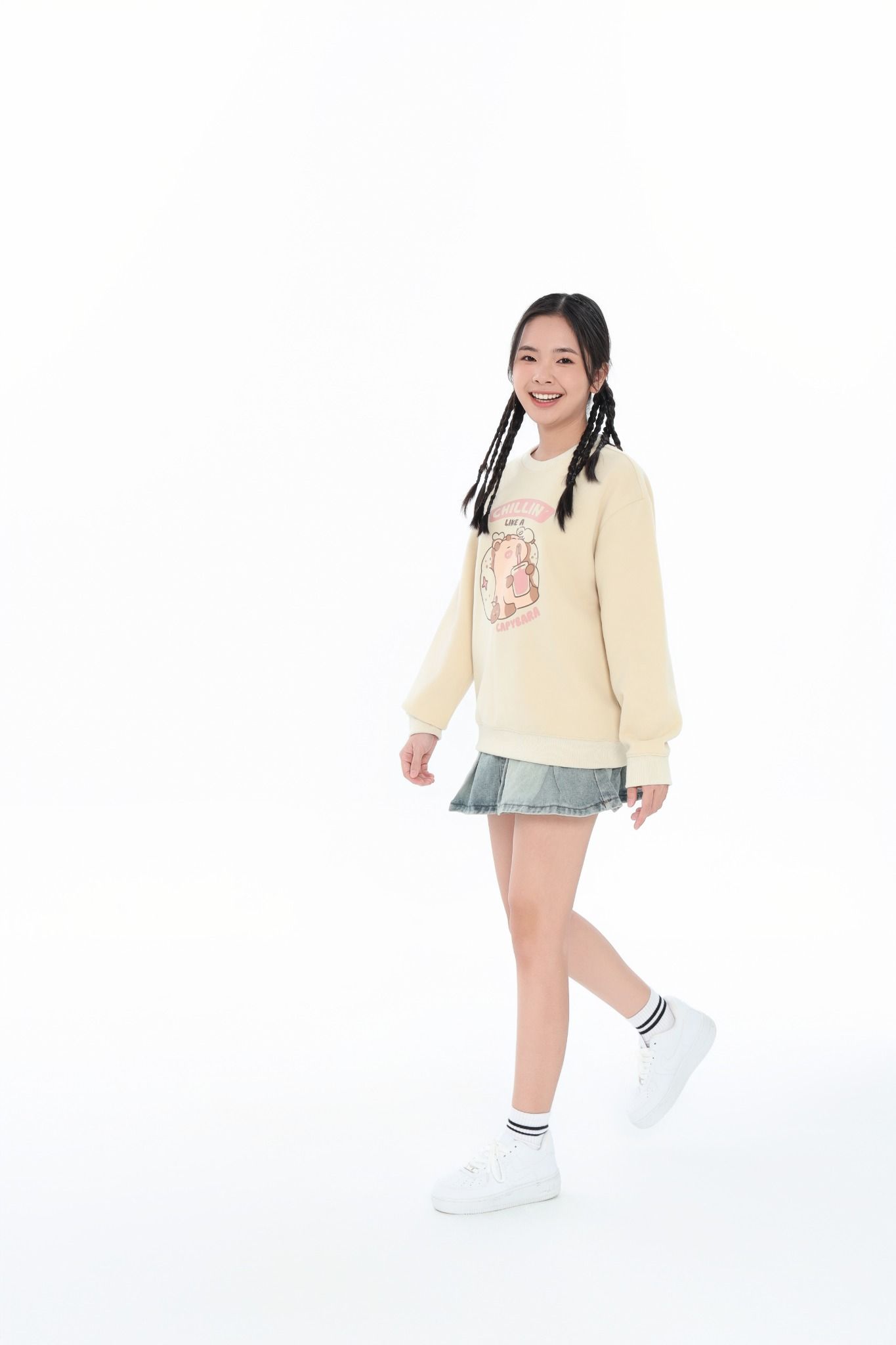 Áo nỉ teen girl CHIHO TSW401R