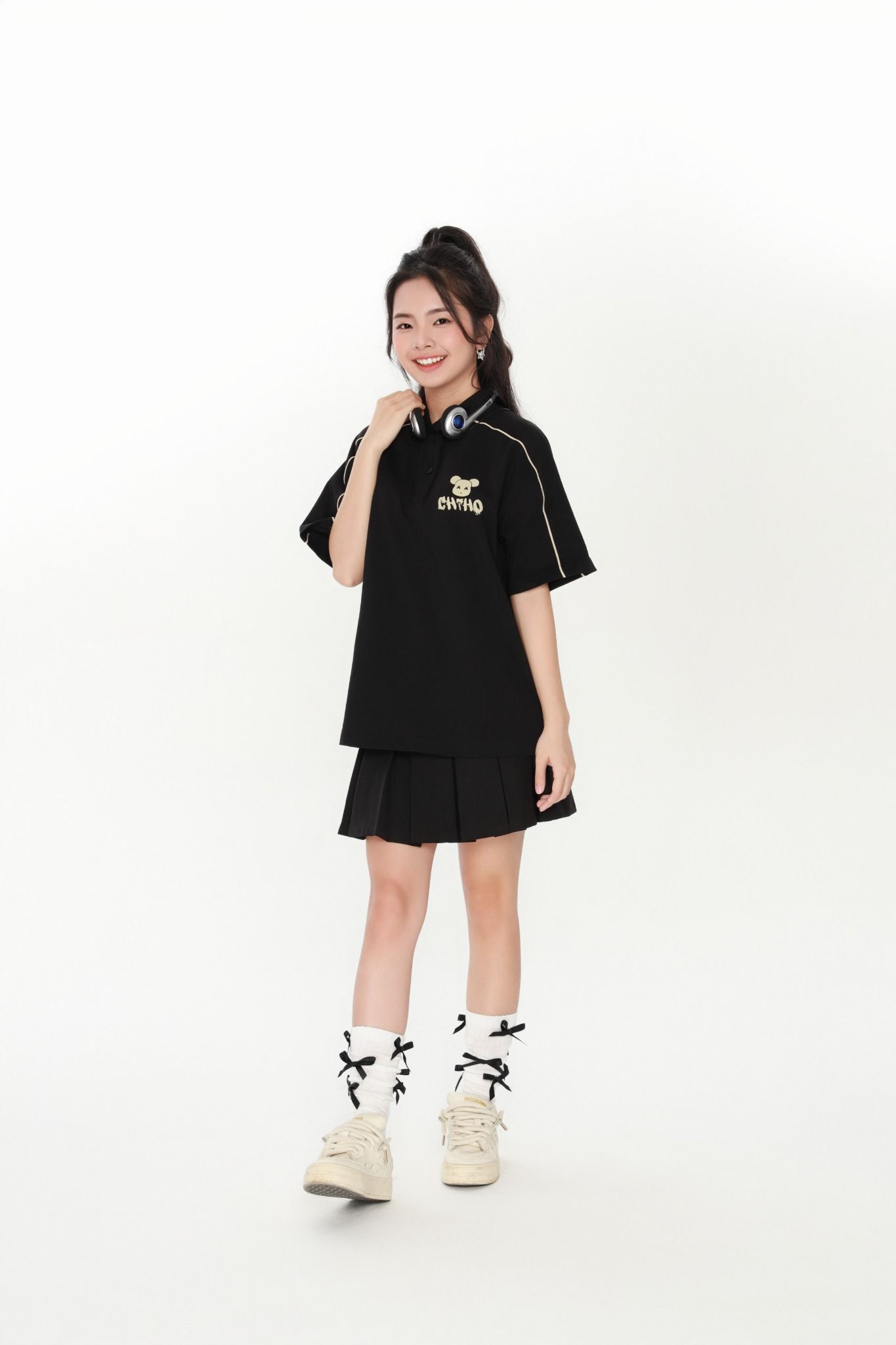 Áo Polo teen girl TPS402R