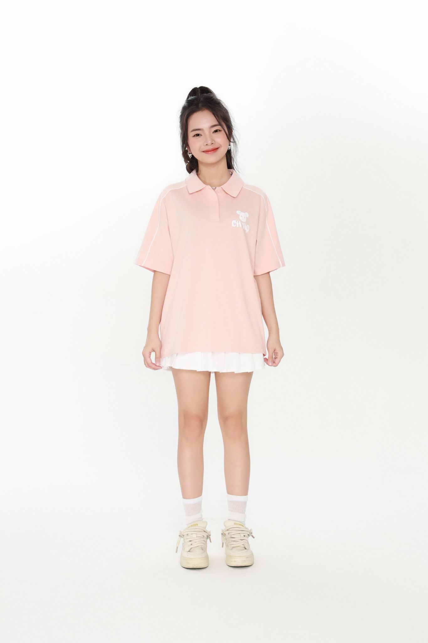 Áo Polo teen girl TPS402R