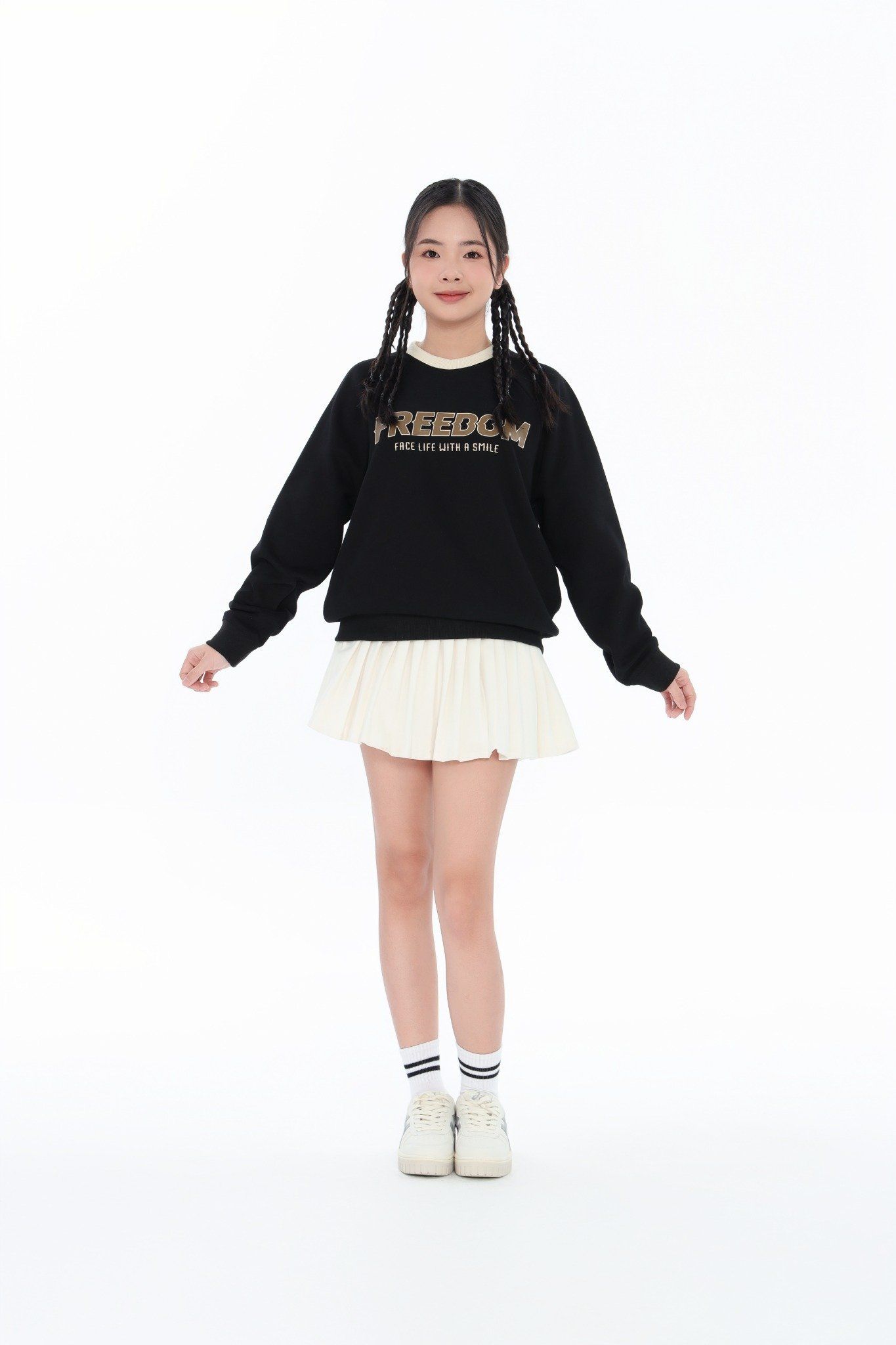 Áo nỉ teen girl CHIHO TSW403R