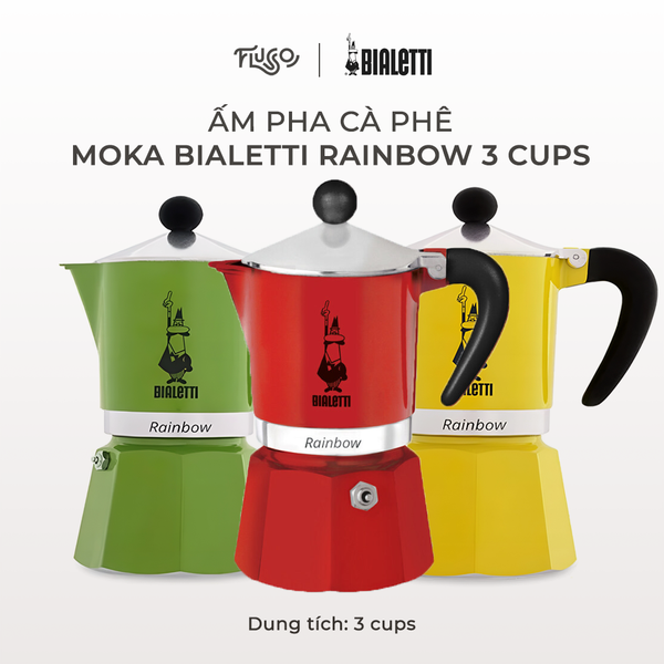  Ấm Bialetti Rainbow 3 cups 