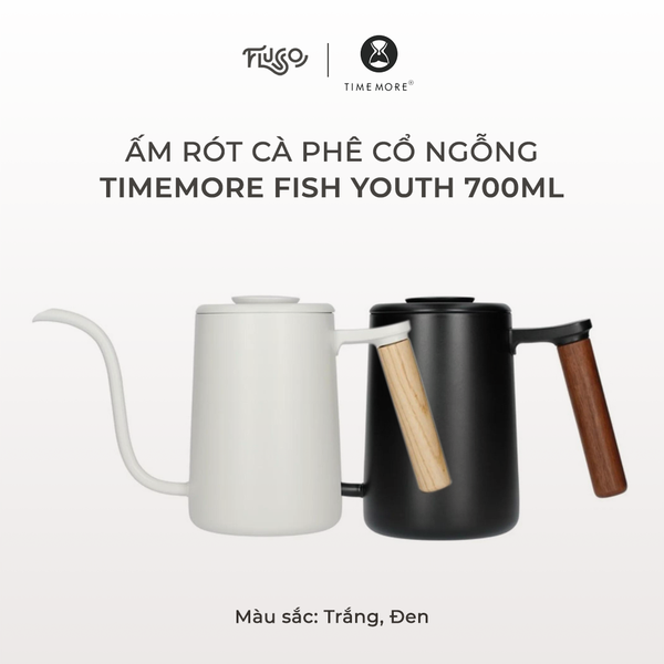  Ấm rót cổ ngỗng Timemore 