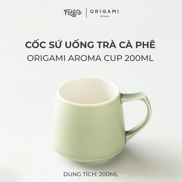  Cốc sứ Origami Aroma Cup 