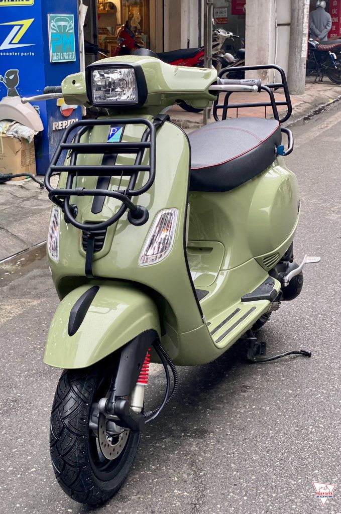 LX lên Vespa S sơn đổi màu