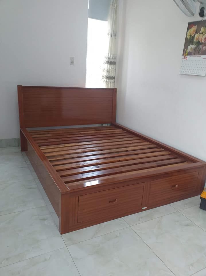 GIƯỜNG CÓ HỘC KÉO 1M6