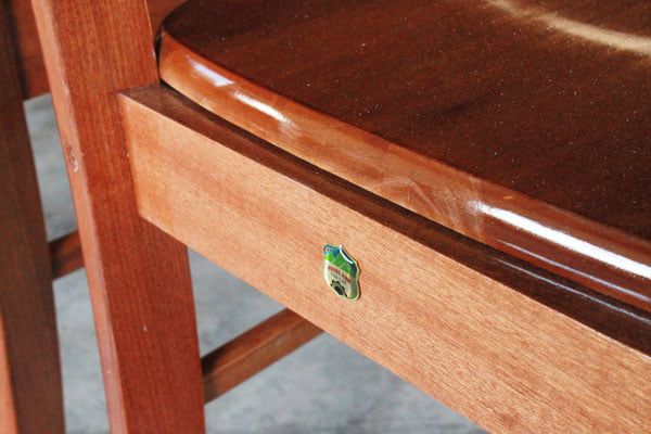 BỘ BÀN ĂN OVAL 1M6 + 6 GHẾ ĐẦU BÒ