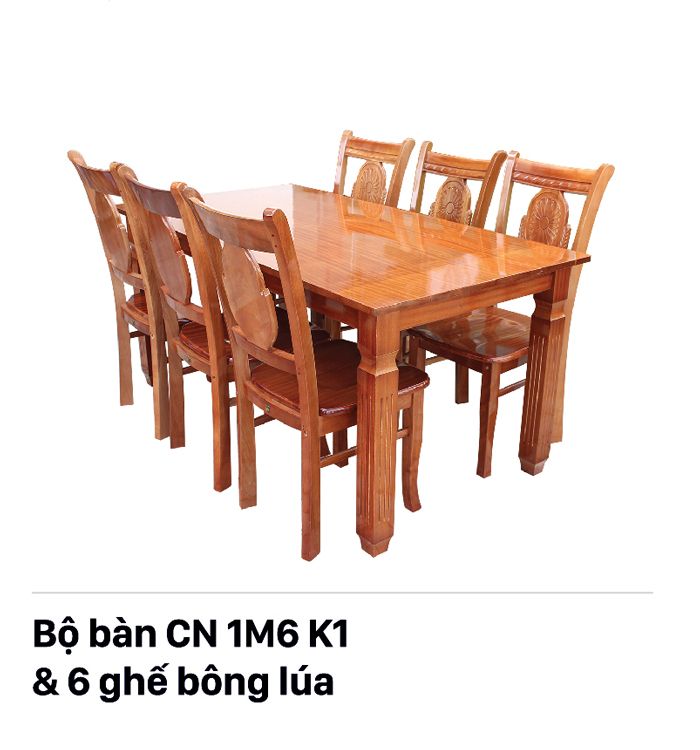 Bàn chữ nhật K1