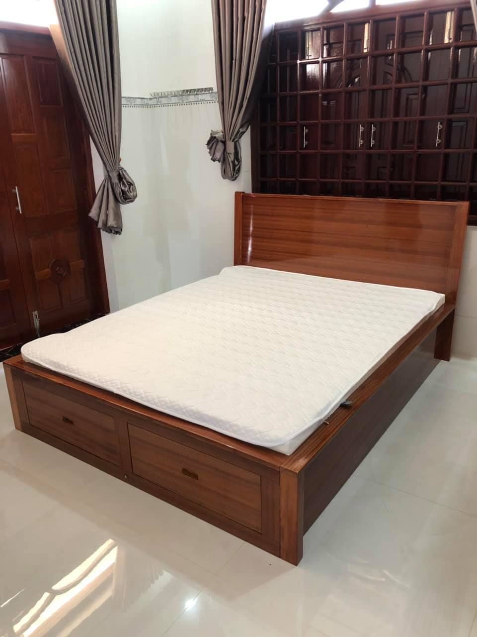 GIƯỜNG CÓ HỘC KÉO 1M6