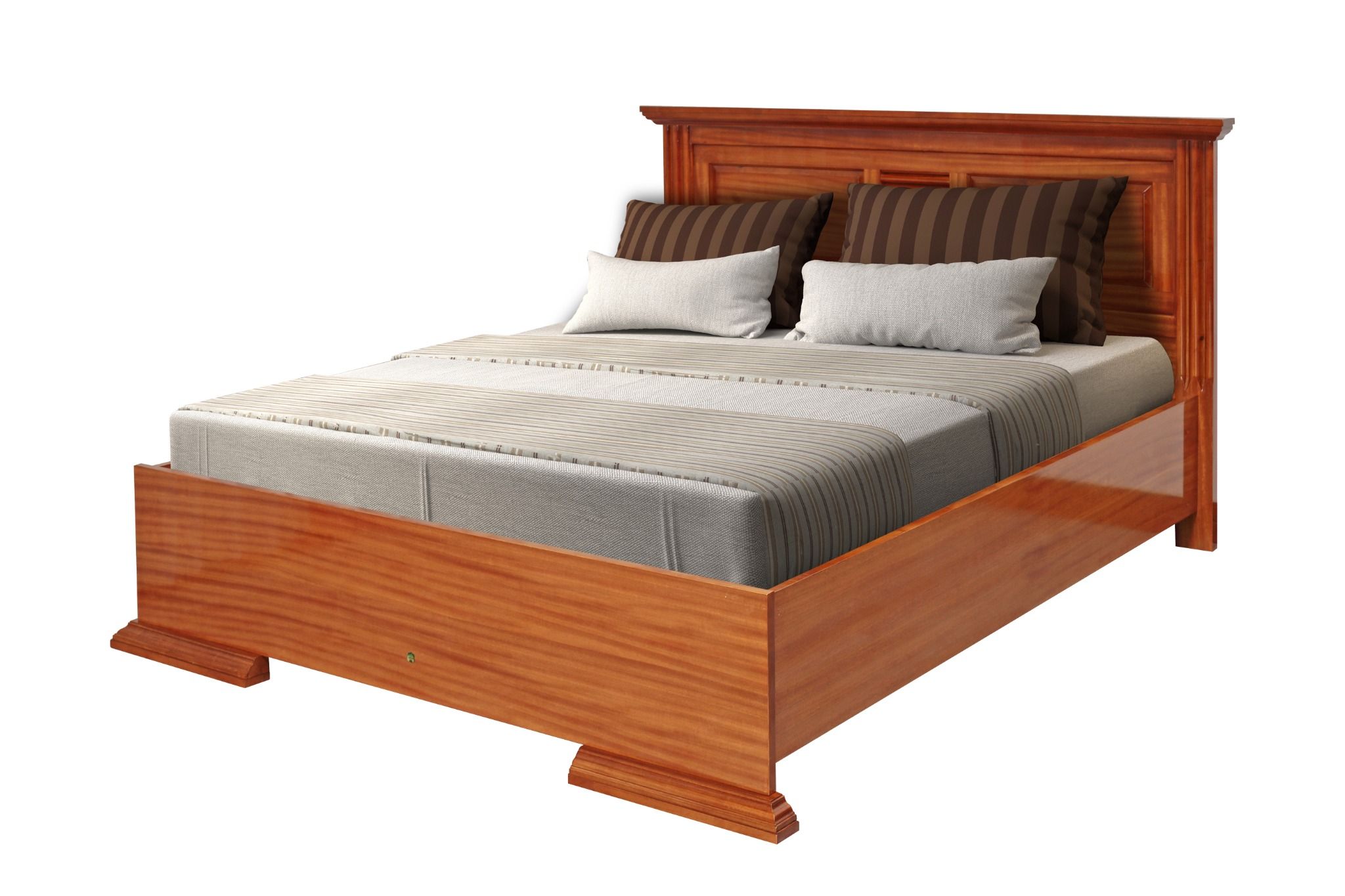 GIƯỜNG HN1 ĐUÔI BẰNG (vạt phản)