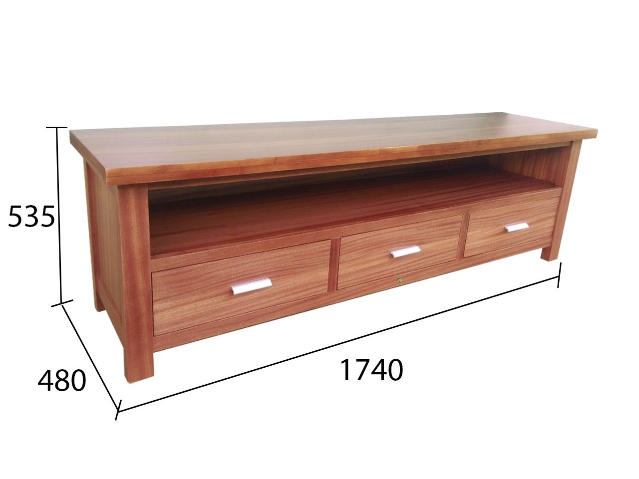 KỆ TIVI 3 HỘC 372