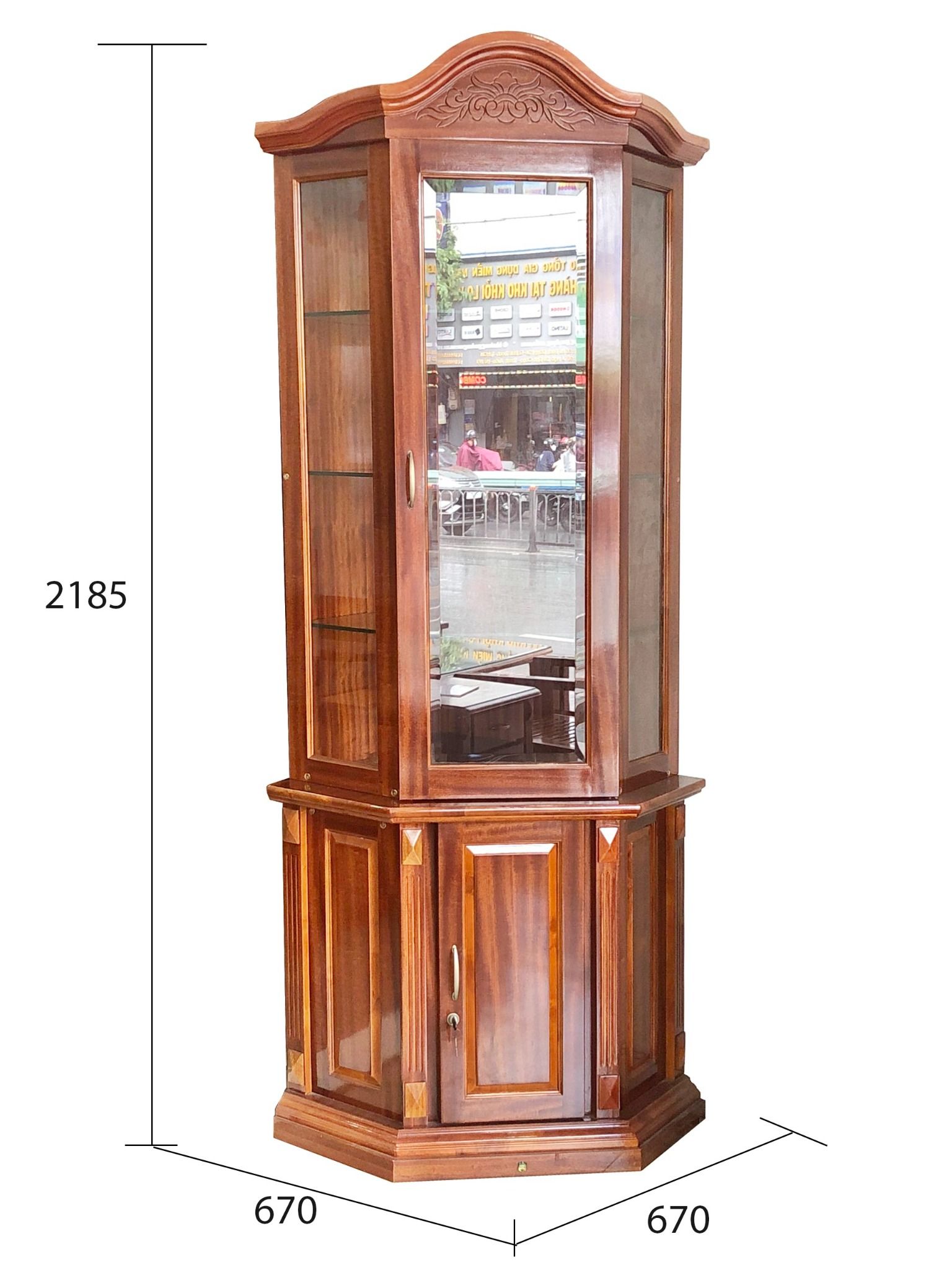 TỦ RƯỢU GÓC HN1