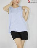  DB048 - Bộ đồ mặc nhà thun cotton mềm nhẹ thoải mái có thể làm đồ đi chơi dạo phố, đồ đi ngủ nữ. Thời trang macmot 