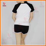  DB030 - [HÌNH SHOP TỰ CHỤP] Bộ đồ nữ mặc nhà thun cotton xinh xắn đáng yêu, có thể mặc đi chơi dạo phố, làm đồ đi ngủ. 