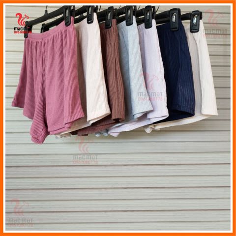  Quần short nữ thun cotton 100%, [Mã SP Q110] phù hợp làm quần đùi mặc nhà hoặc quần mặc trong váy. Thời trang Macmot 