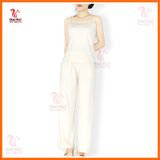  Bộ đồ mặc nhà thun cotton áo 2 dây quần dài, có thể làm đồ đi ngủ dễ thương.Thời trang Macmot 