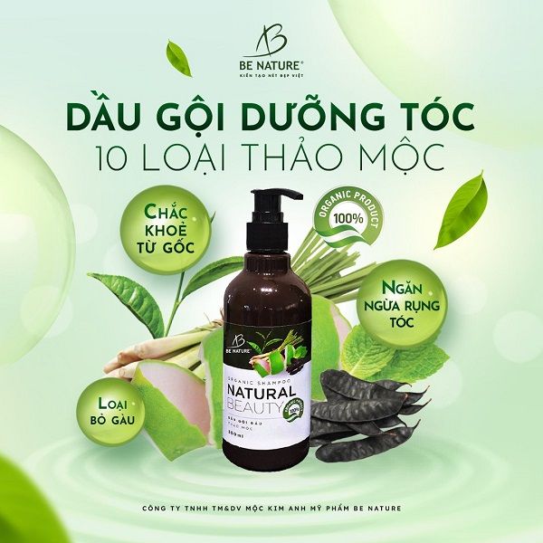  Dầu gội thảo mộc Be Nature - Natural Beauty 