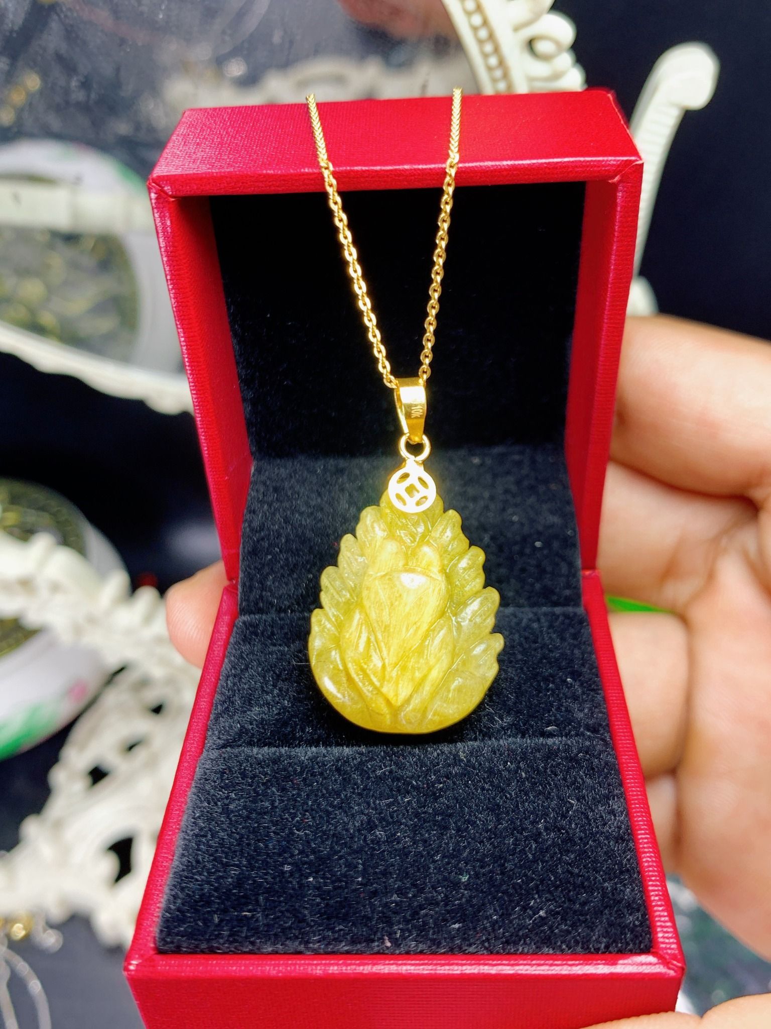 Hồ ly chúa thạch anh tóc vàng e về mã mới giá tốt hơn nhiều rồi khách nhanh tay lựa nước đầu ạ