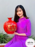  BÌNH HÚT TÀI LỘC cao 30 cm 