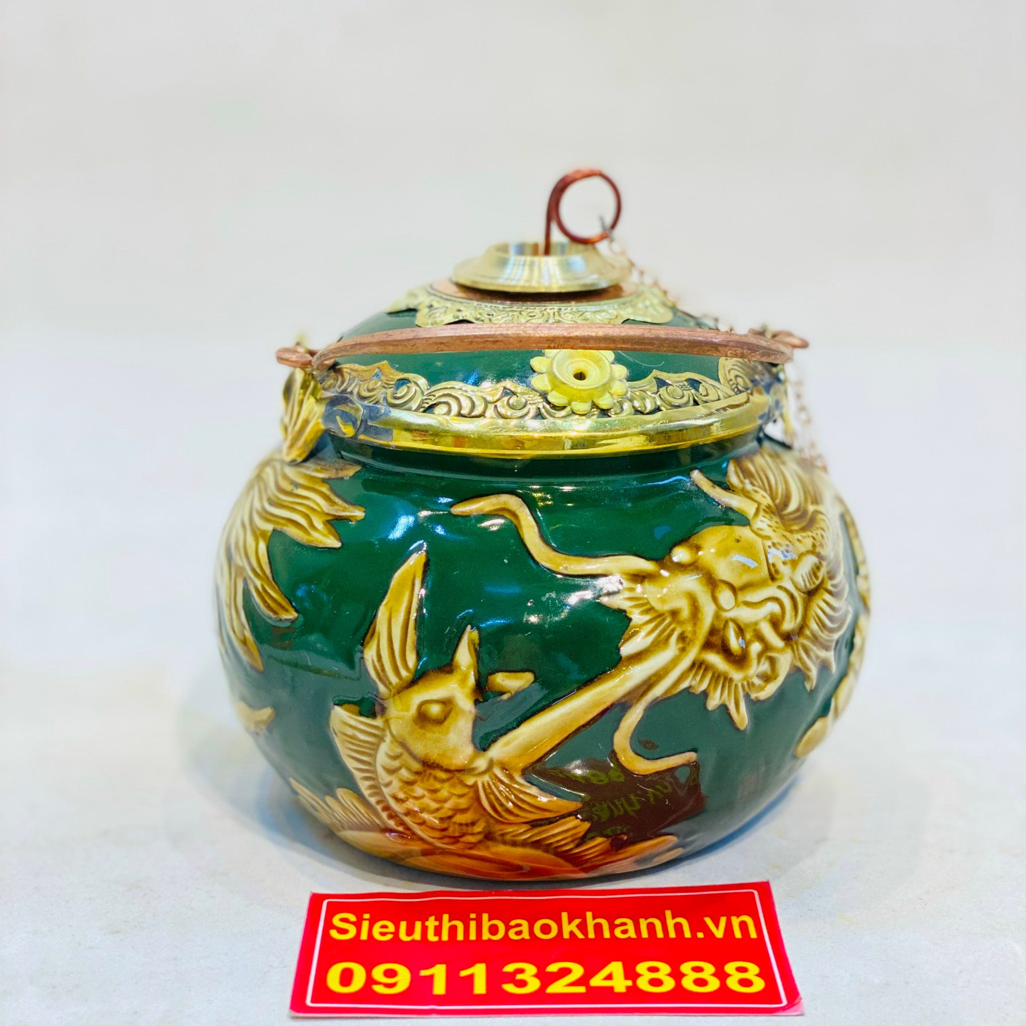 Bộ điếu bát bọc đồng