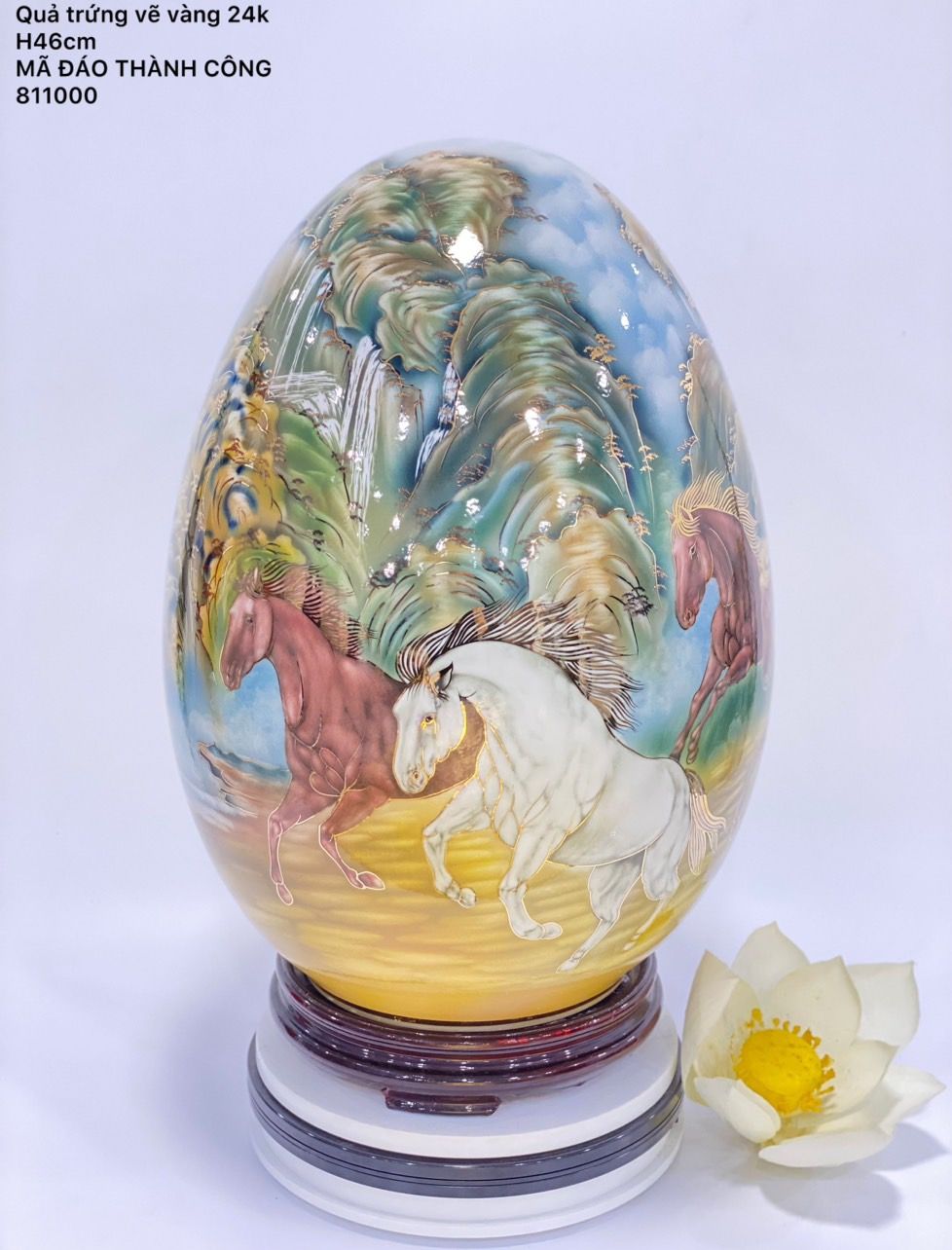 TRỨNG PHONG THỦY MÃ ĐÁO THÀNH CÔNG
