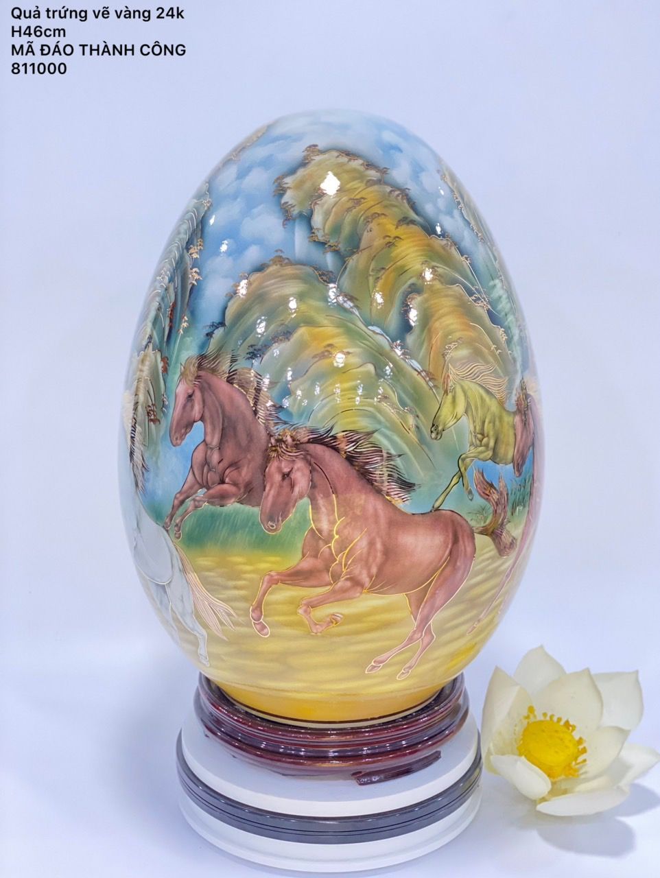 TRỨNG PHONG THỦY MÃ ĐÁO THÀNH CÔNG