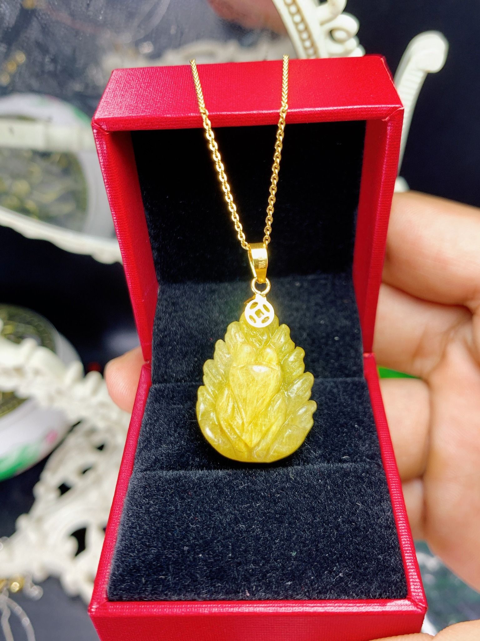 Hồ ly chúa thạch anh tóc vàng e về mã mới giá tốt hơn nhiều rồi khách nhanh tay lựa nước đầu ạ