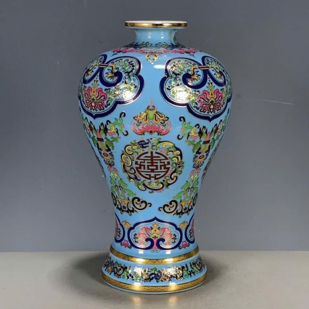 Bình gốm cổ vẽ tay BKCECN-9249