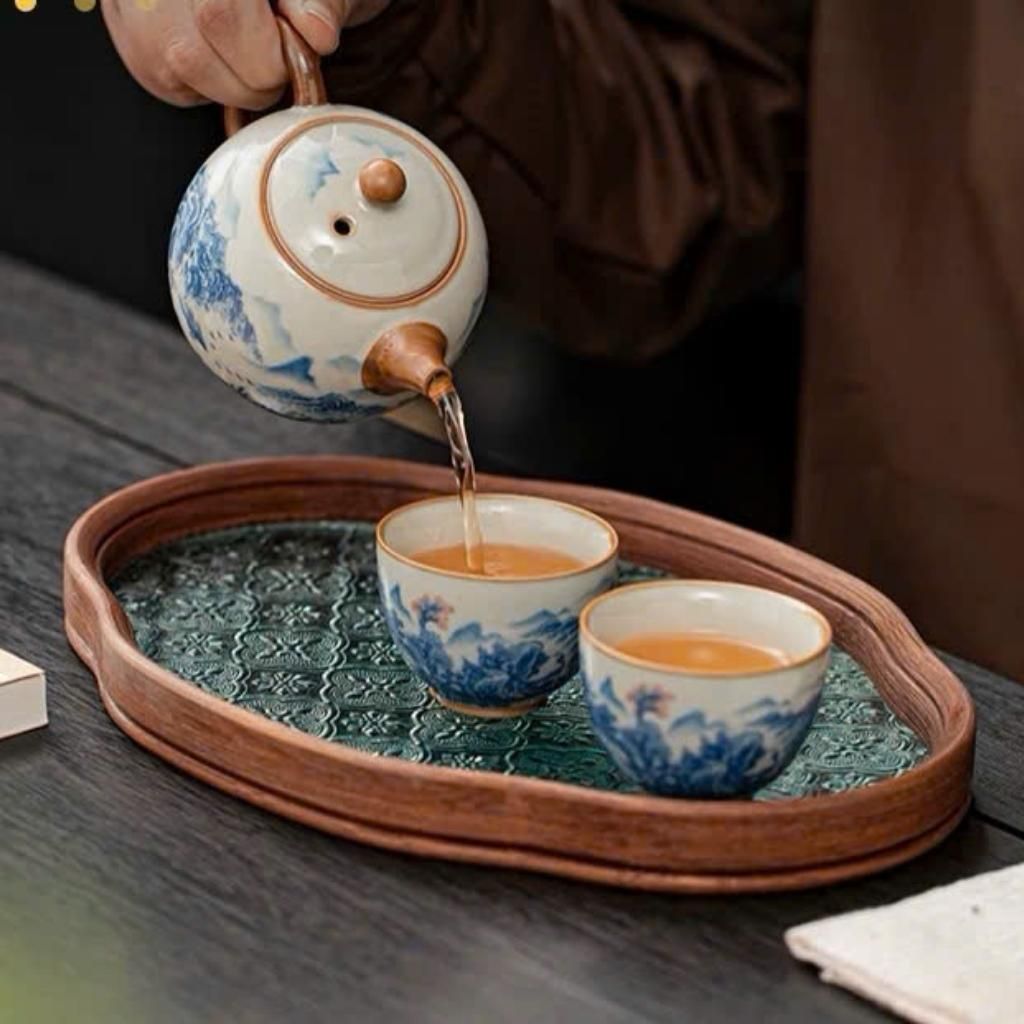 Bộ ấm chén trà gốm sứ BKCECN-9252