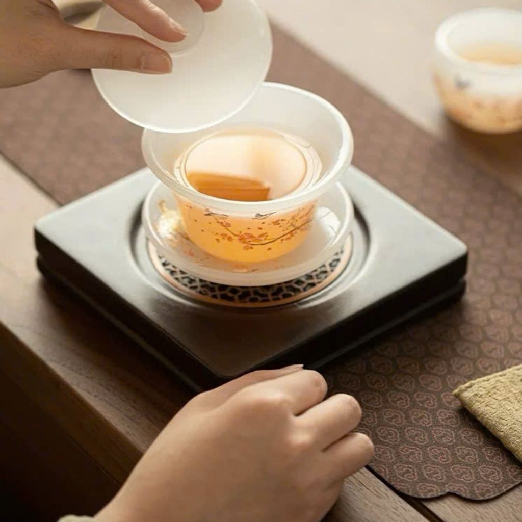 Set trà ngọc chim én mùa xuân BKCECN-9257