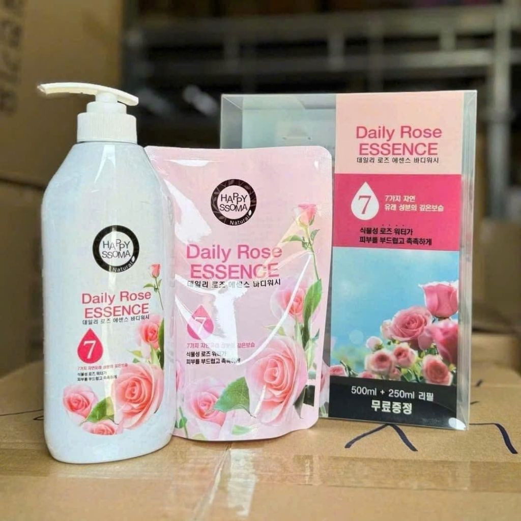 SET SỮA TẮM HAPPY SSOMA BODY WASH BKHEKR-9010